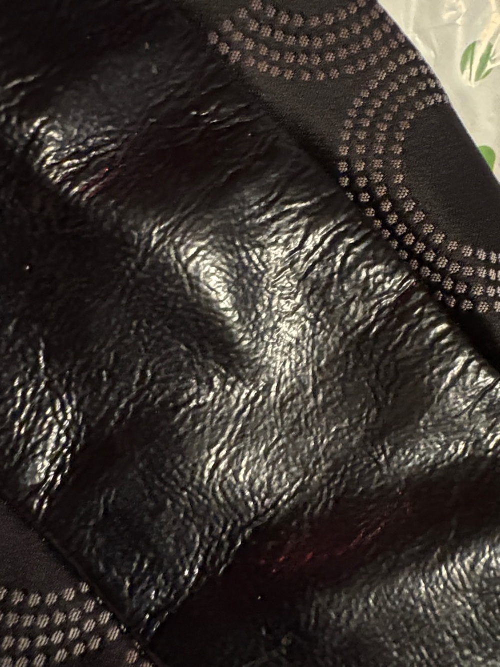 Coach Black Signature Jacquard Nylon Tote with Patent Leather Trim - Picture 10 of 13